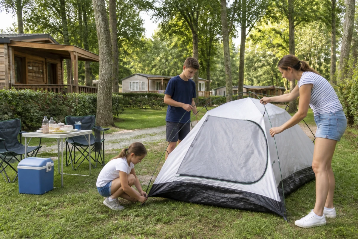 Séjour camping famille Hauts-de-France