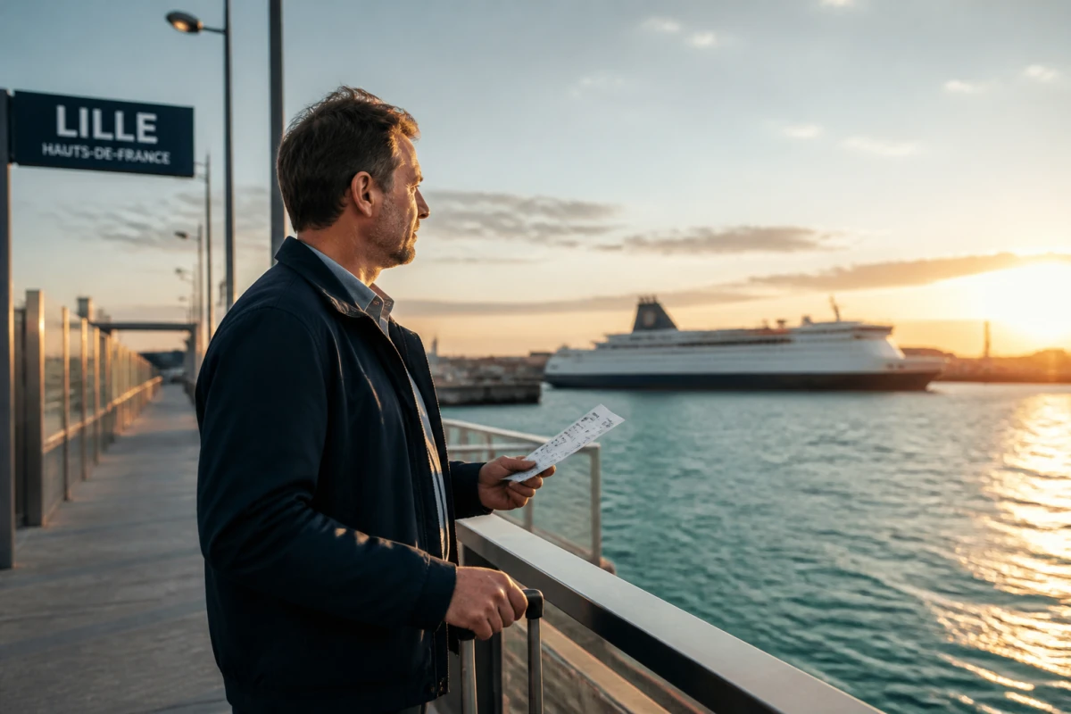 Traversée maritime Algérie départ Lille